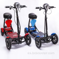 Viajar precio barato plegable triciclo de scooter eléctrico